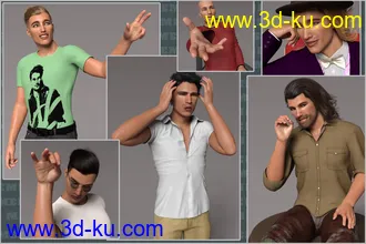 3D打印模型Z Memes Poses and Expressions的图片