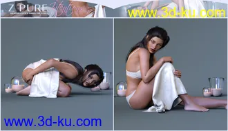3D打印模型Z Pure Intentions Cloth Prop and Poses for Genesis 8 Female的图片