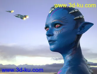 3D打印模型Zellarian for Zelara 8 & Genesis 8 Female(s)的图片