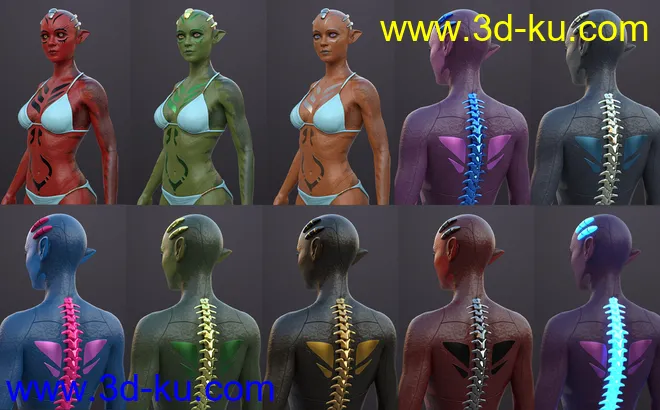 Zellarian for Zelara 8 & Genesis 8 Female(s)模型的图片6