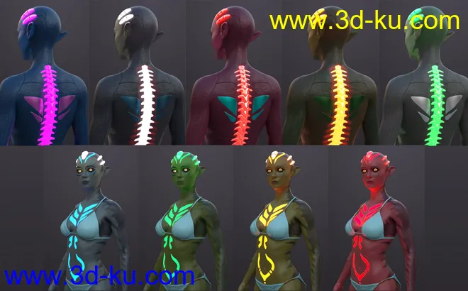 Zellarian for Zelara 8 & Genesis 8 Female(s)模型的图片7