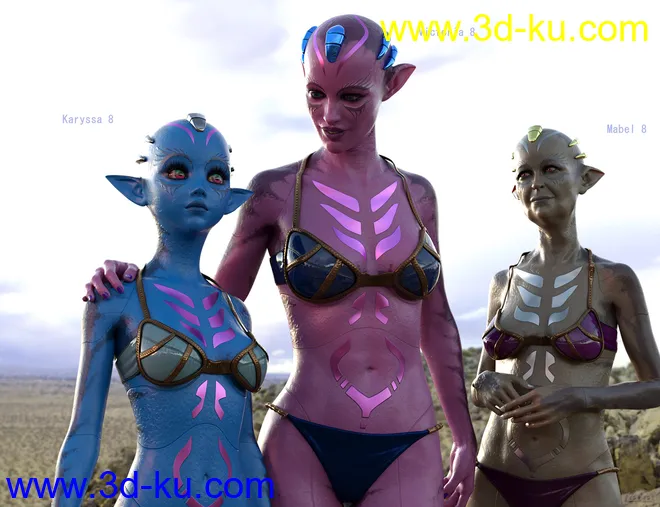 Zellarian for Zelara 8 & Genesis 8 Female(s)模型的图片10