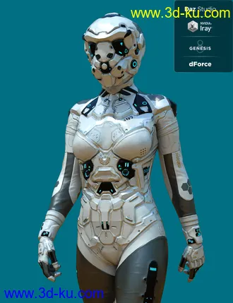 3D打印模型Zollacce Outfit for Genesis 8 Female(s)的图片