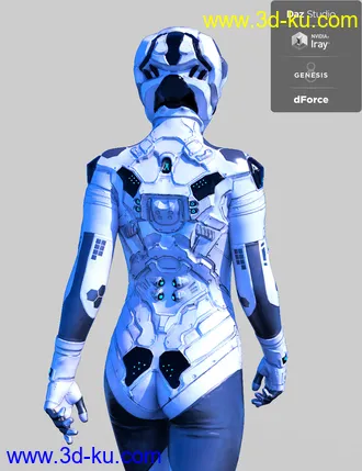 3D打印模型Zollacce Outfit for Genesis 8 Female(s)的图片