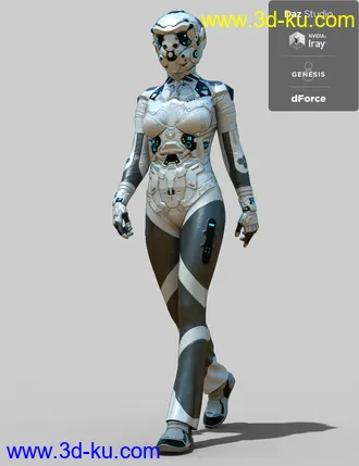 3D打印模型Zollacce Outfit for Genesis 8 Female(s)的图片