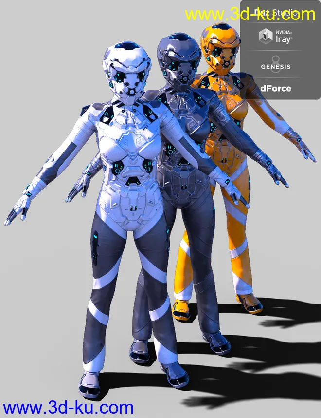 Zollacce Outfit for Genesis 8 Female(s)模型的图片5