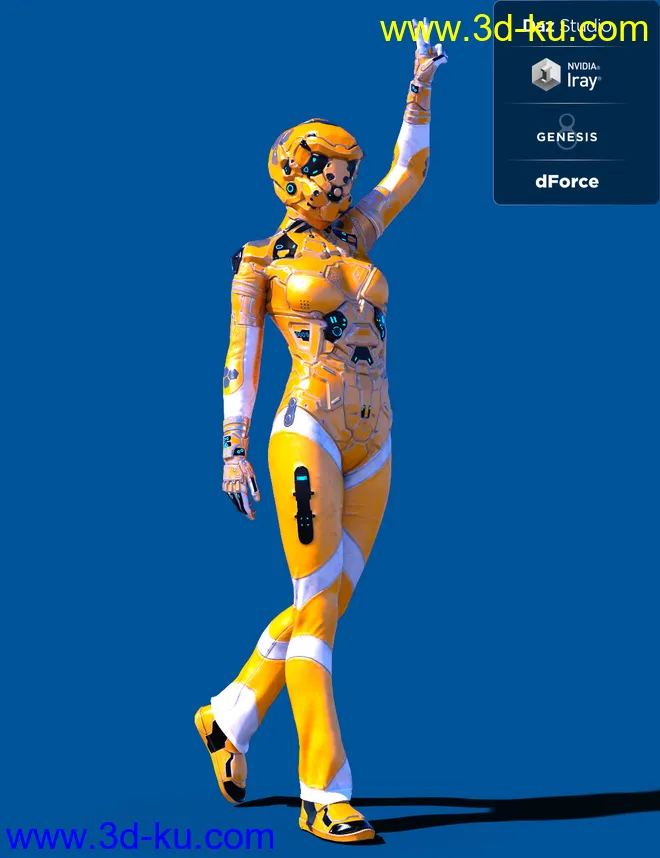 Zollacce Outfit for Genesis 8 Female(s)模型的图片8