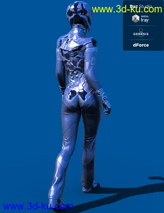 3D打印模型Zollacce Outfit for Genesis 8 Female(s)的图片