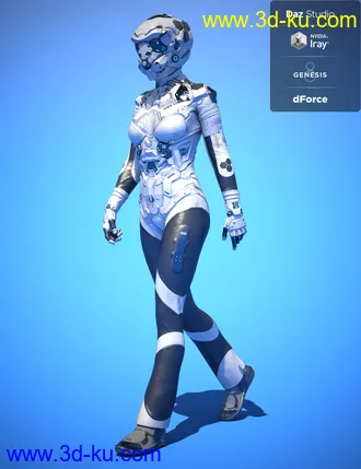 3D打印模型Zollacce Outfit for Genesis 8 Female(s)的图片