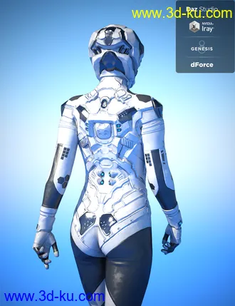 3D打印模型Zollacce Outfit for Genesis 8 Female(s)的图片