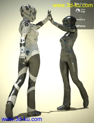 3D打印模型Zollacce Outfit for Genesis 8 Female(s)的图片