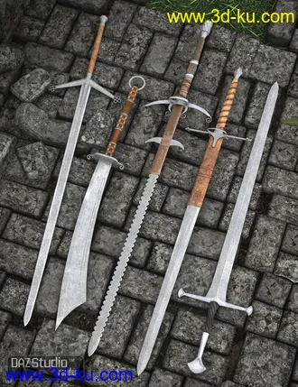 3D打印模型Zweihänders的图片