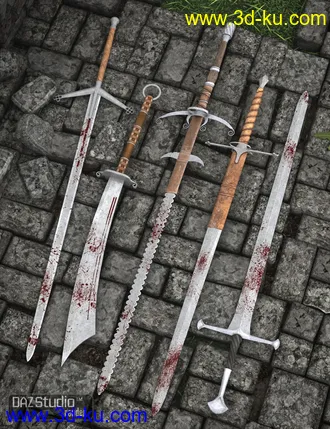 3D打印模型Zweihänders的图片