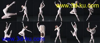 3D打印模型101 Series - Pure Grace Poses and Ballet Shoes for Genesis 8 Female的图片