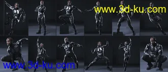 3D打印模型101 Series - Super Action Poses for Genesis 8的图片