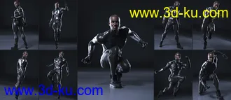 3D打印模型101 Series - Super Action Poses for Genesis 8的图片