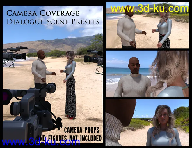 1stB Camera Coverage - Dialogue Scene Presets模型的图片5