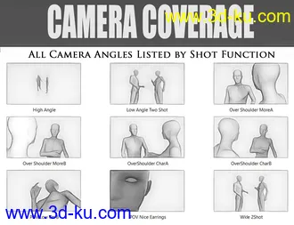 3D打印模型1stB Camera Coverage - Dialogue Scene Presets的图片