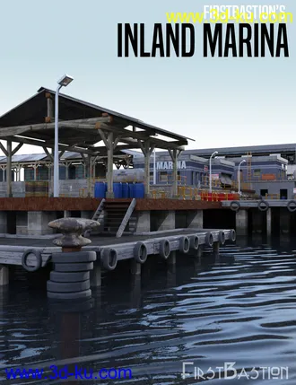 3D打印模型1stB Inland Marina的图片