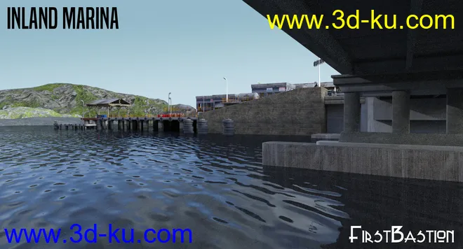 1stB Inland Marina模型的图片5
