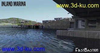 3D打印模型1stB Inland Marina的图片