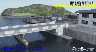 3D打印模型1stB Inland Marina的图片