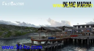 3D打印模型1stB Inland Marina的图片