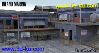 3D打印模型1stB Inland Marina的图片