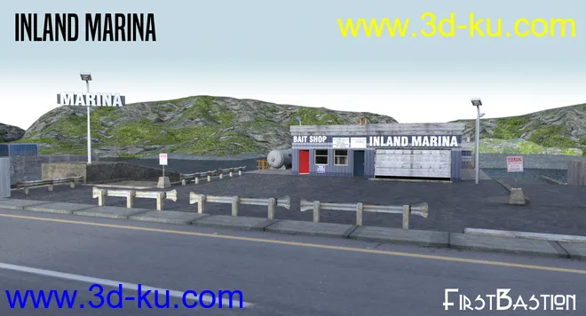 1stB Inland Marina模型的图片11