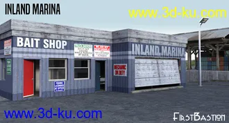 3D打印模型1stB Inland Marina的图片