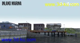 3D打印模型1stB Inland Marina的图片