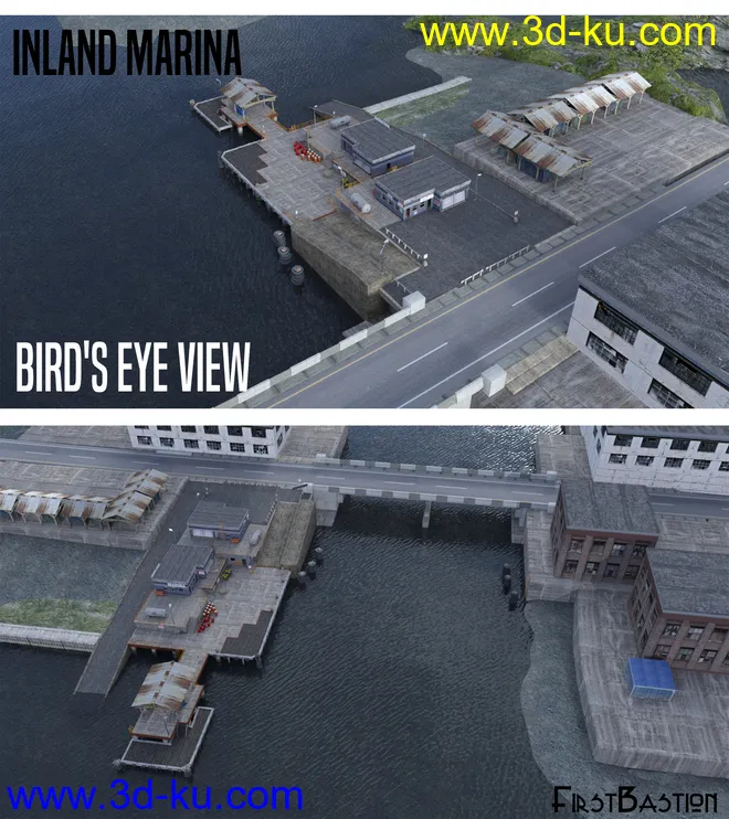 1stB Inland Marina模型的图片14