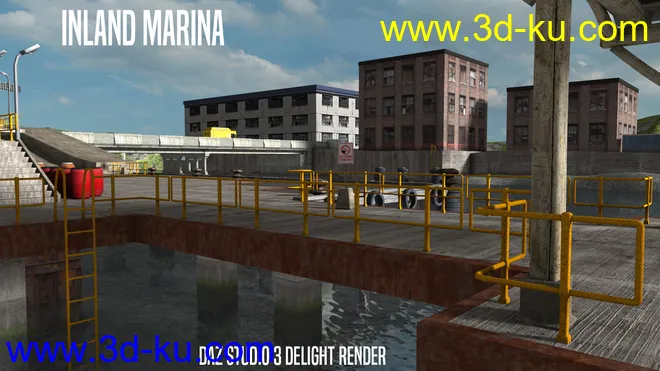 1stB Inland Marina模型的图片16