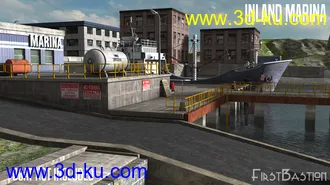 3D打印模型1stB Inland Marina的图片