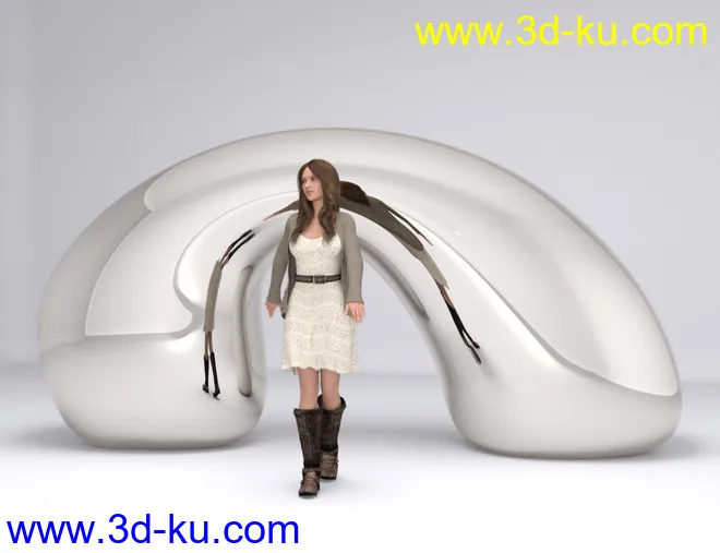 1stB Mirrored Finish Props and Vignettes模型的图片2