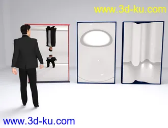 3D打印模型1stB Mirrored Finish Props and Vignettes的图片