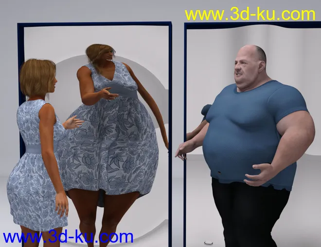 1stB Mirrored Finish Props and Vignettes模型的图片10