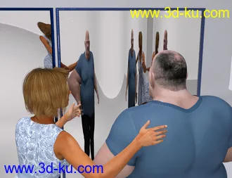 3D打印模型1stB Mirrored Finish Props and Vignettes的图片