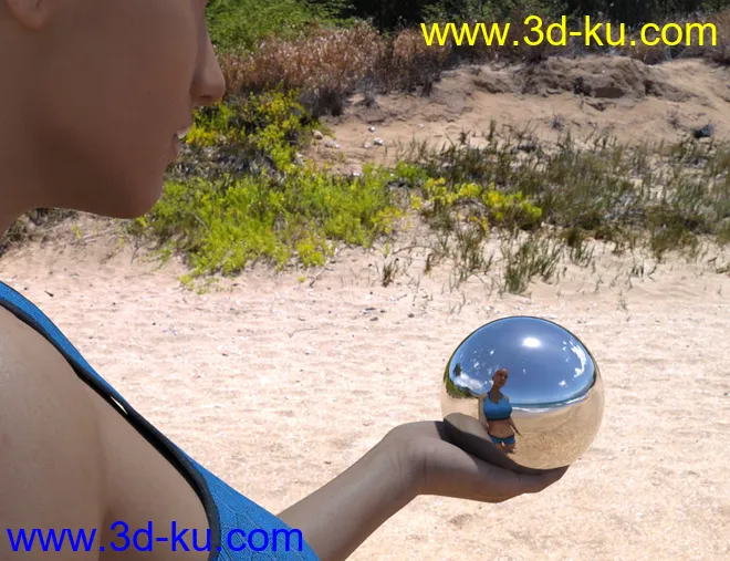 1stB Mirrored Finish Props and Vignettes模型的图片13