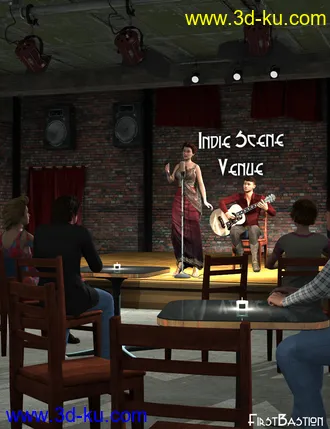 3D打印模型1stBastion's Indie Scene Venue Bar的图片