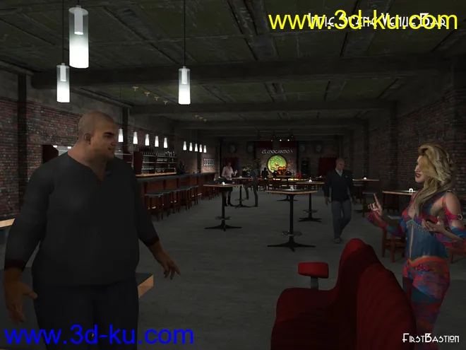 1stBastion's Indie Scene Venue Bar模型的图片5