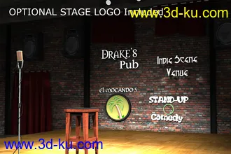 3D打印模型1stBastion's Indie Scene Venue Bar的图片