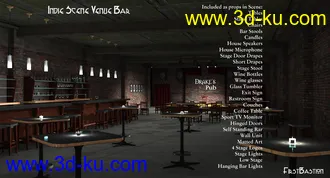 3D打印模型1stBastion's Indie Scene Venue Bar的图片