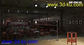3D打印模型1stBastion's Indie Scene Venue Bar的图片