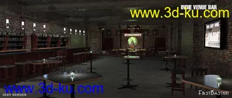 3D打印模型1stBastion's Indie Scene Venue Bar的图片