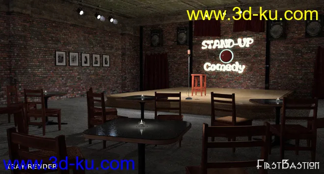 1stBastion's Indie Scene Venue Bar模型的图片11