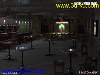 3D打印模型1stBastion's Indie Scene Venue Bar的图片