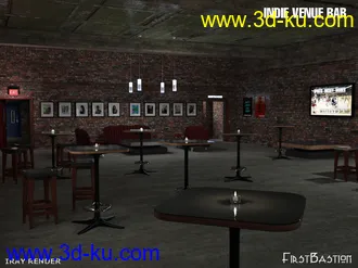 3D打印模型1stBastion's Indie Scene Venue Bar的图片