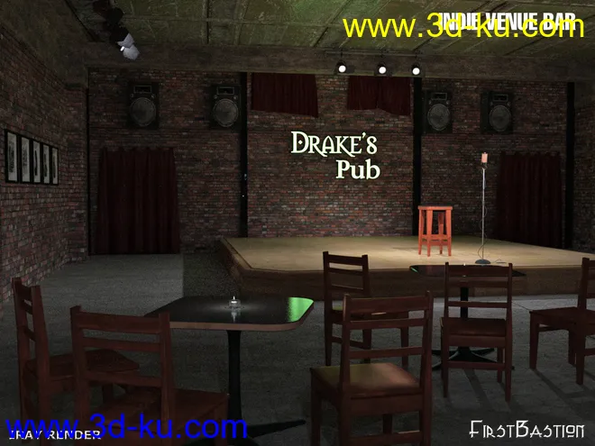 1stBastion's Indie Scene Venue Bar模型的图片14