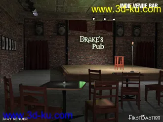 3D打印模型1stBastion's Indie Scene Venue Bar的图片